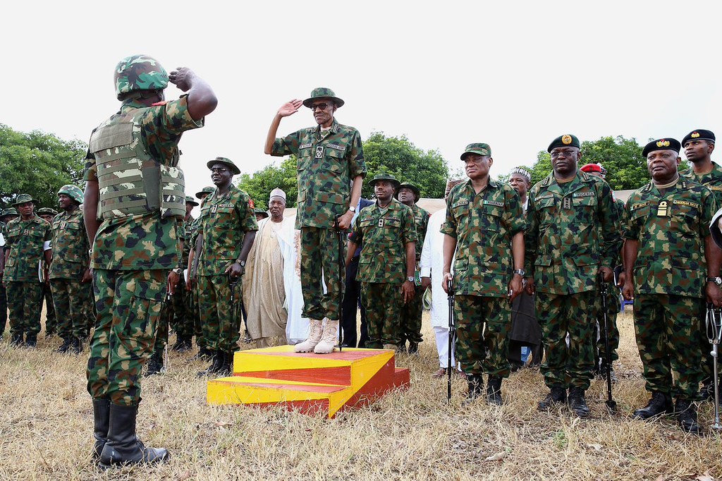 Buhari Tells Army Not To Give Terrorists, Criminals Breathing Space