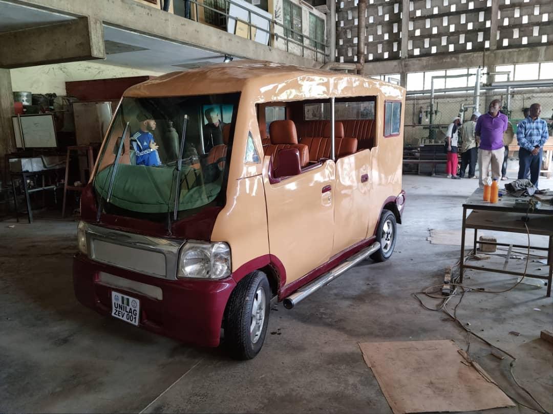 UNILAG Tests It's Zero Emission Car Around The Campus