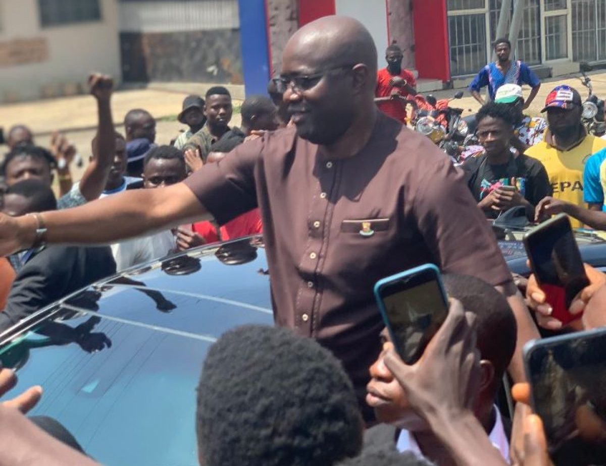 June 12: Makinde Addresses #BuhariMustGo Protesters