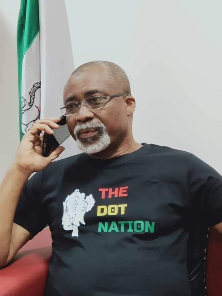 The Dot Nation: Shehu Sani Reacts To Abaribe’s Controversial Shirt