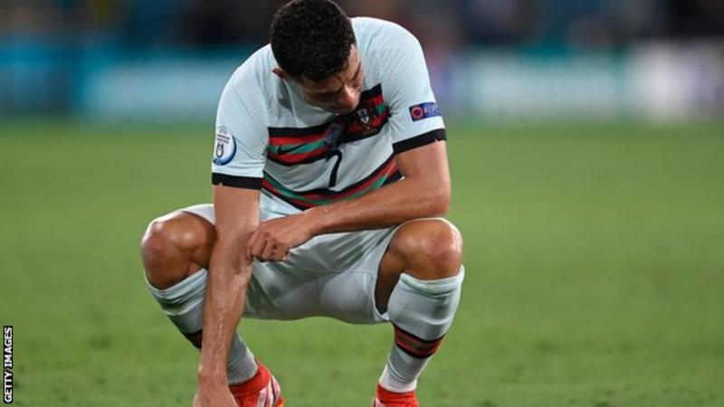 Ronaldo Bows Out Of Euro 2020 After Belgium Defeated Portugal