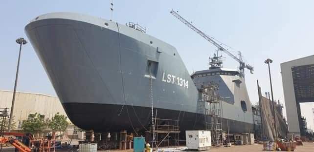 Nigerian Navy Launches New Warship.