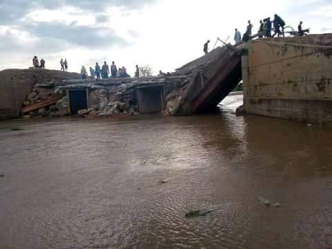 Gov Fintiri's village: Residents cry out for help over the collapsed bridge linking Adamawa, Borno