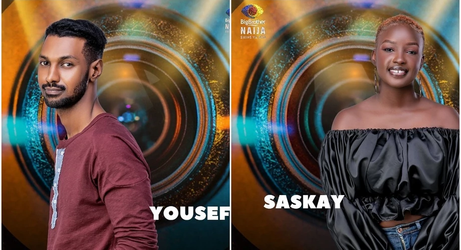 BBNaija S6: Yousef and Saskay have been evicted