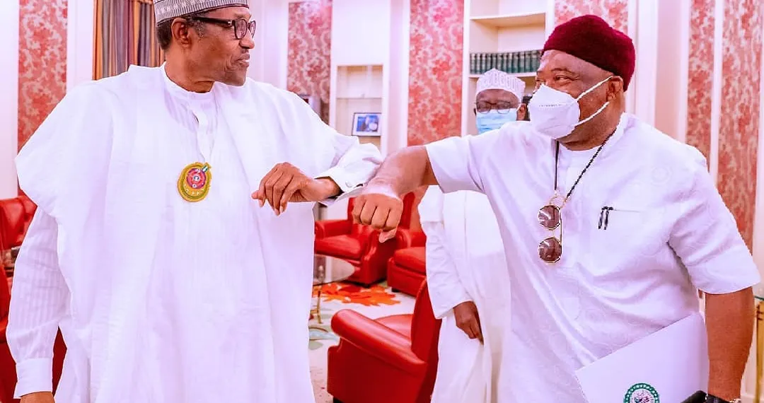 I’ll Help Imo Fight Insecurity, Buhari Tells Uzodinma