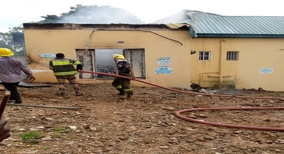 Enugu INEC Fire Incident: Police Begins Investigation