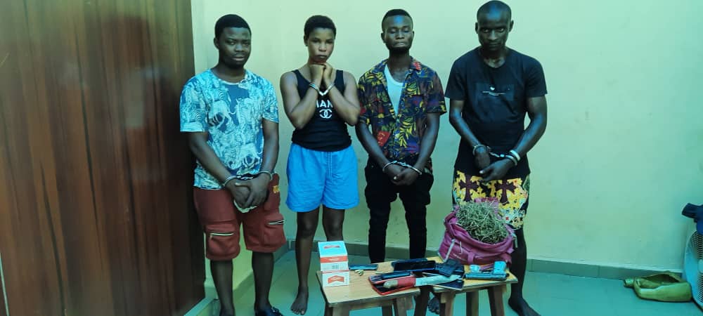 Lady Arrested With Pistol, Stolen Phones & Drugs In Delta