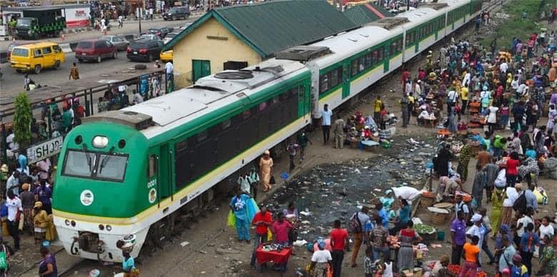 Hoodlums set Kano-bound train on fire in Kwara, two coaches burnt.