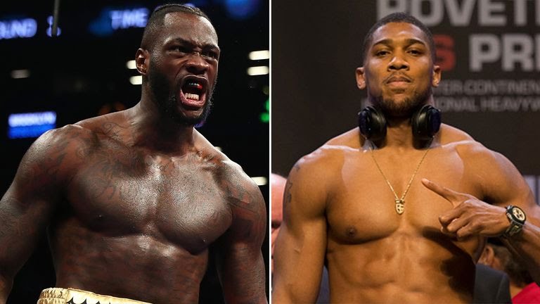 Deontay Wilder Target Anthony Joshua For A Fight Next Year