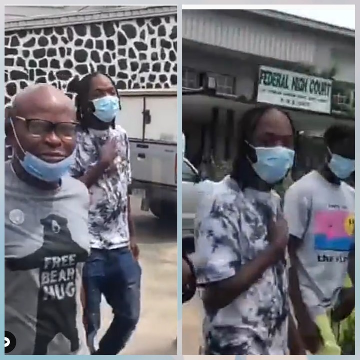 Video Of Naira Marley Arriving Court For His Alleged Cyber Fraud Trial