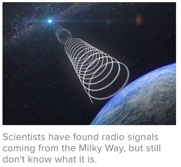 Mysterious Radio Waves From The Heart Of Milky Way Baffle Astronomers