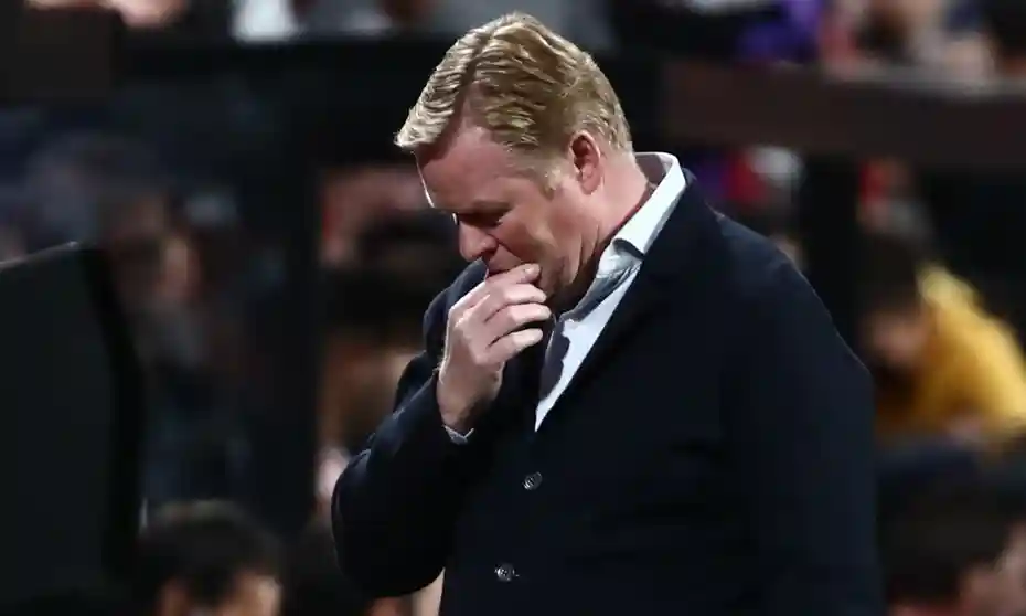 FC Barcelona Sacks Head Coach, Ronald Koeman