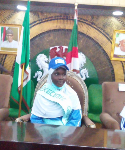 14-year-old girl Takes Over As Governor Of Kano For 20mins