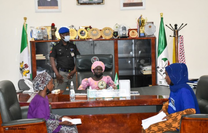 2021 International Day Of The Girl Child: 14 Year old Aisha Becomes Governor in Bauchi