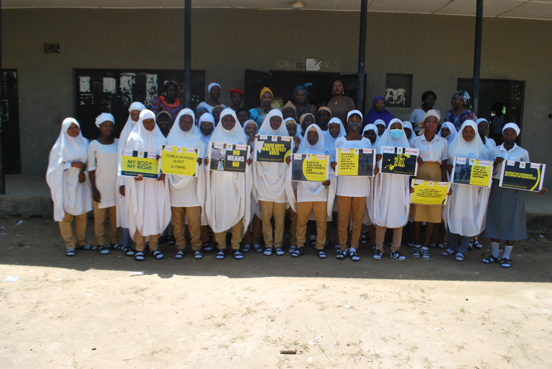 ASHH Foundation Shares Sanitary Pads to Female Students in Bauchi