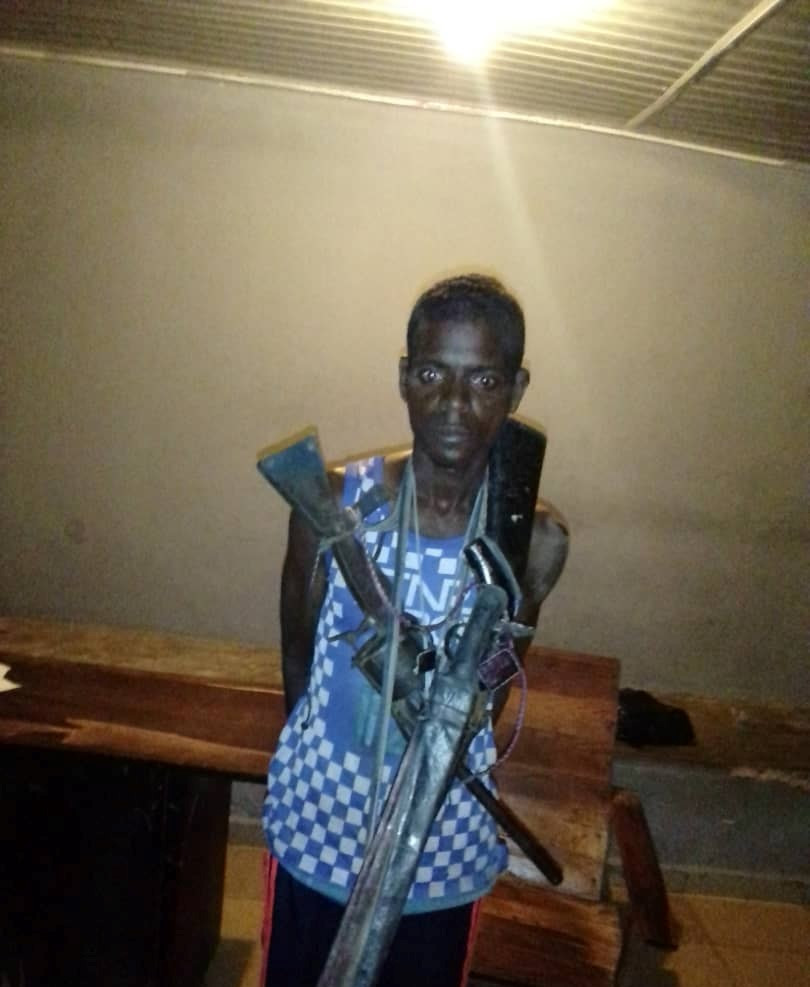 Guns, Charms, Ammunition Recovered From Suspected Kidnapper Arrested In Kogi