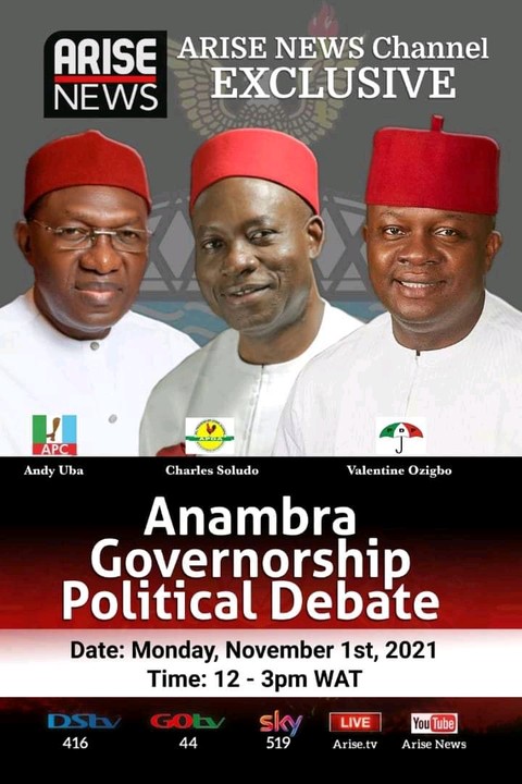 Watch Full Video Of Anambra Governorship Debate 2021