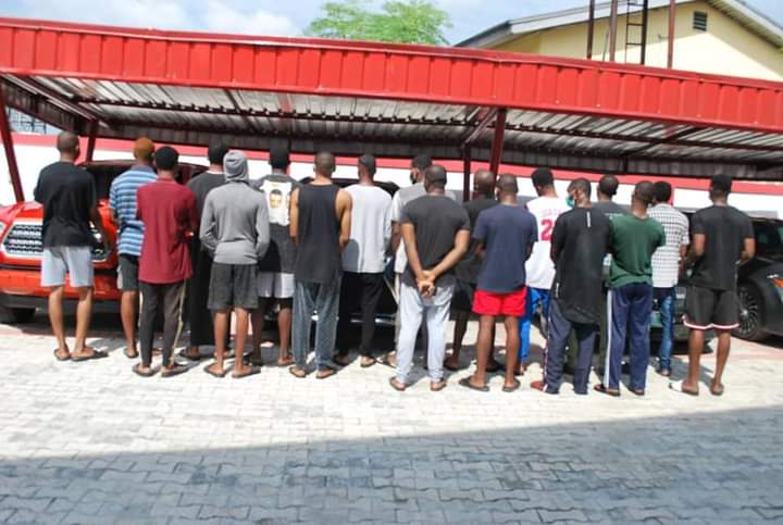 EFCC Arrests 40 Suspected Internet Fraudsters In Port Harcourt