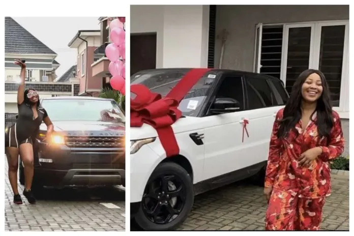 Bbnaija's Erica, Angel Gets New Range Rover