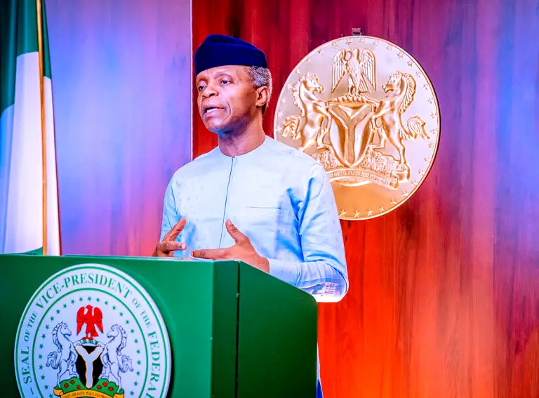 Osinbajo: Don’t Be Distracted By Yahoo Boys, They Will Go To Jail