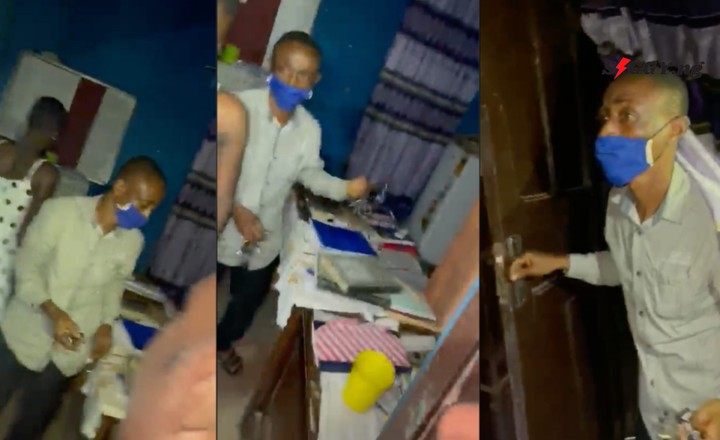 Ghanaian Headmaster Caught Sleeping With Female Student In His Office