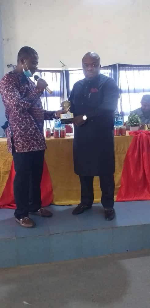 Bishop Nwankpa Bags Award of Best Agricultural Development Sponsor of the Year 2021