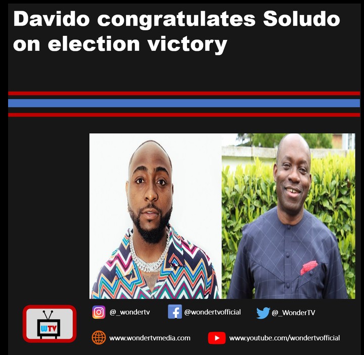 Davido Congratulates Soludo On Election Victory