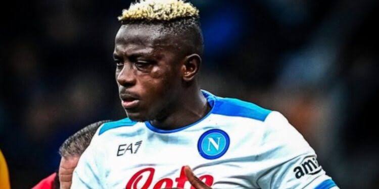 How Osimhen Sustained The Injury During Napoli-inter Millan Match