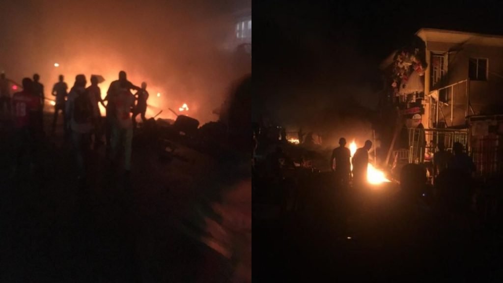 Kubwa Village Market On Fire, 5 Persons Dead