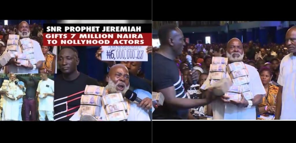 Sick Nollywood Actor, Emeka Ani Gets N6M From Prophet Jeremiah Fufeyin