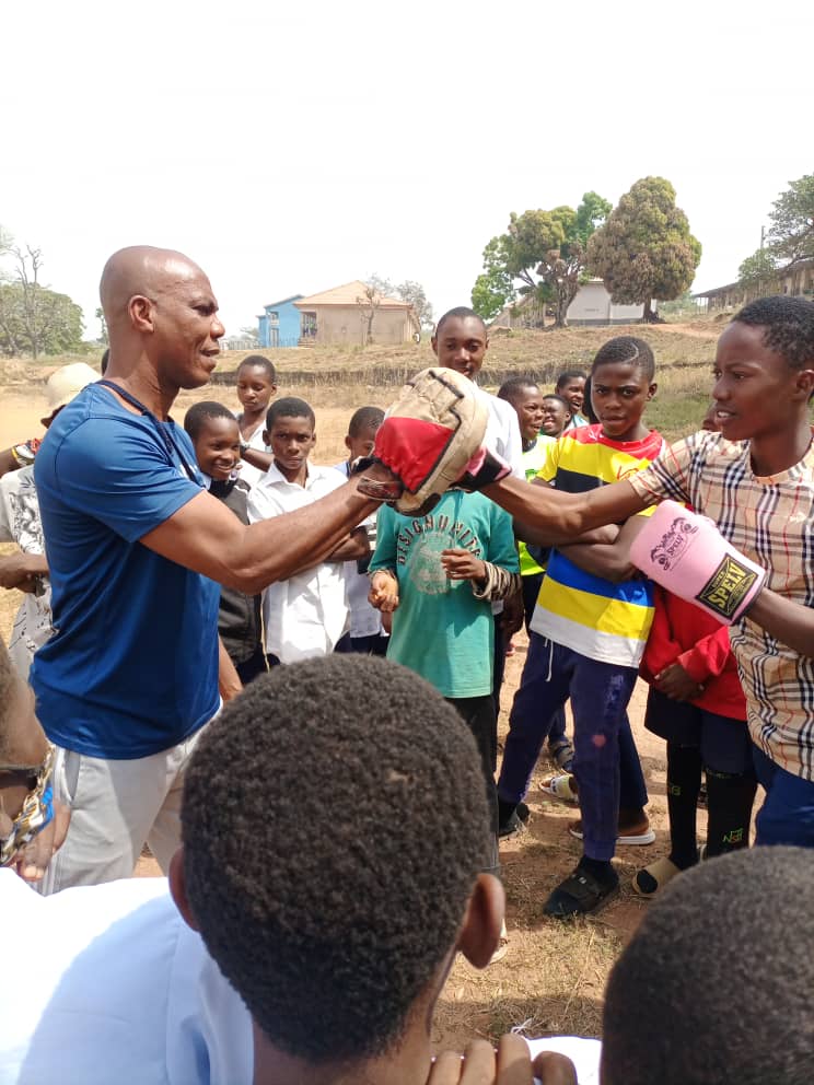 the ex international boxer, Mazi Okoronkwo