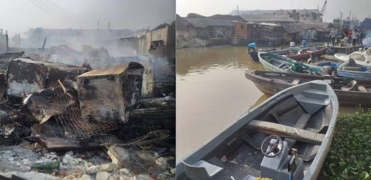 15 Speedboats Destroyed As Cigarette Stub Sparks Fire In Delta