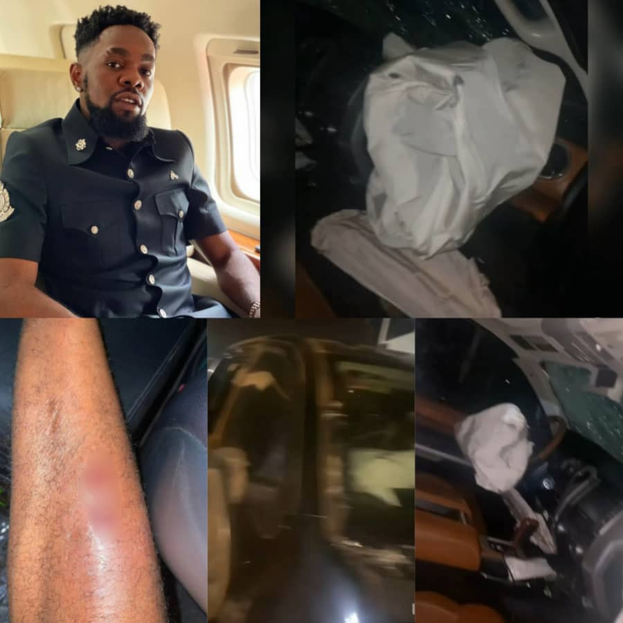 Patoranking Survives Ghastly Motor Accident