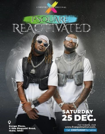 P Square postpones upcoming concert due to illness