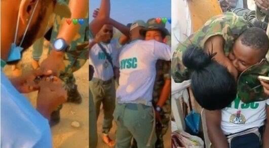 Corps member’s proposal to female soldier raises dust as Army orders her arrest