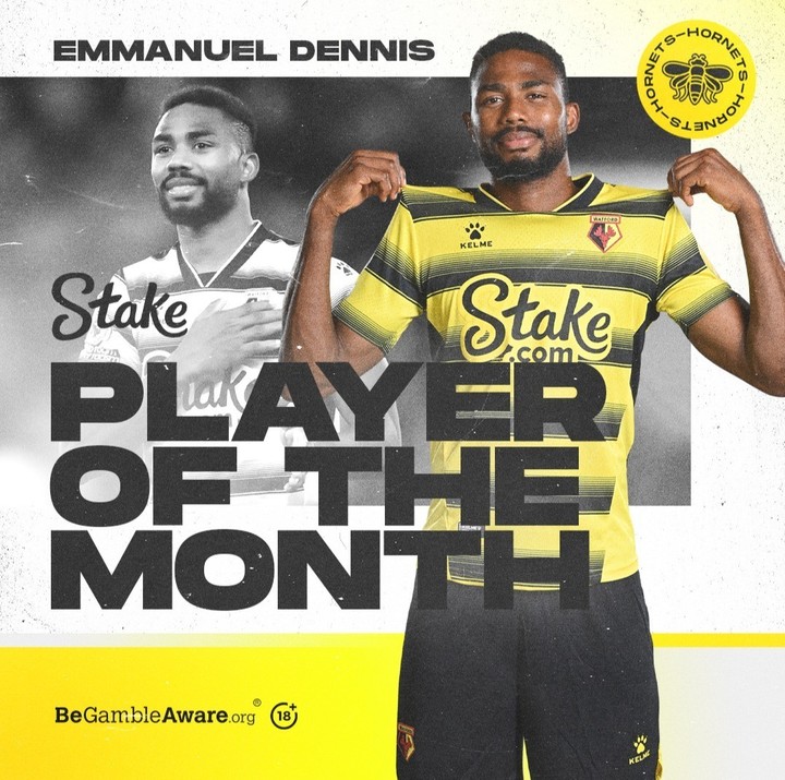 Dennis Wins Watford Player, Goal Of The Month Awards For November