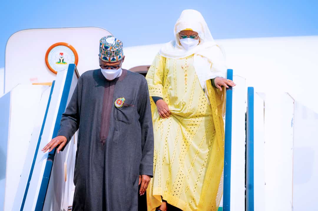 President Buhari Returns To Abuja From Turkey