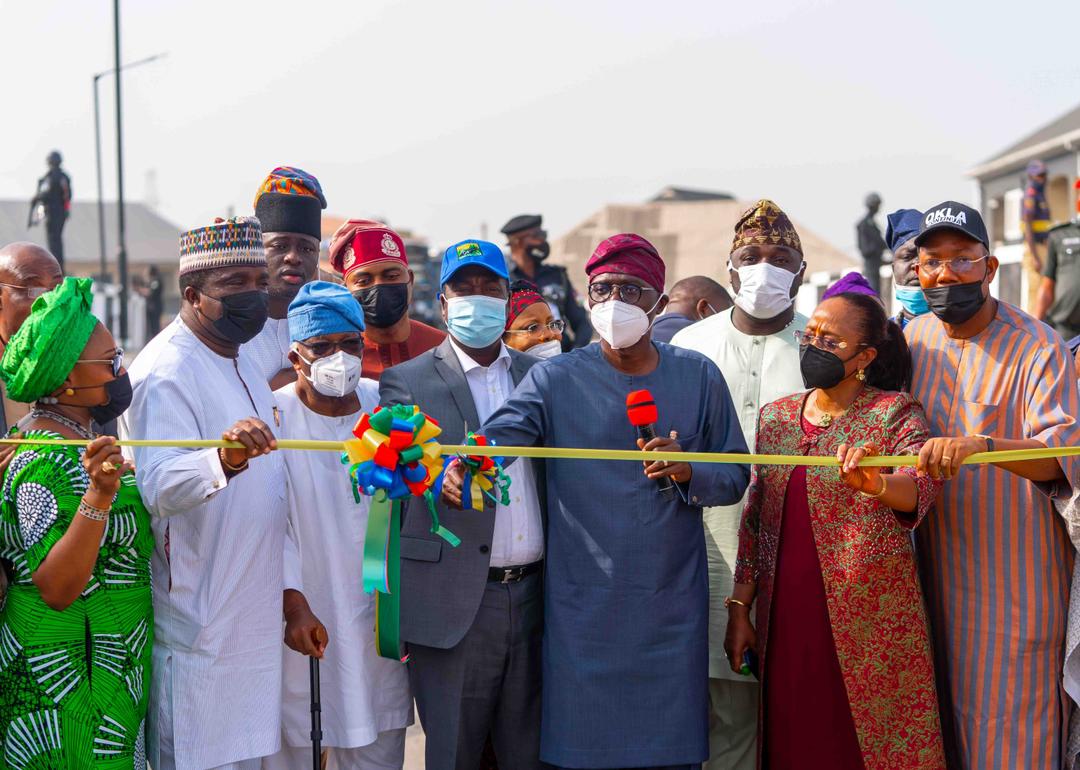 Sanwo-olu Commissions Network Of 9 Roads In Kosofe Local Government