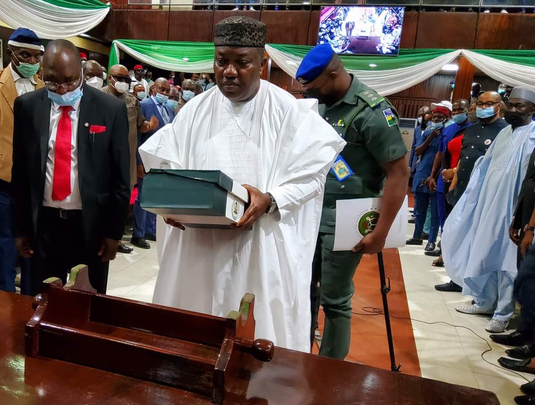 Gov. Ugwuanyi presents N186.64 billion 2022 budget estimates to State House of Assembly