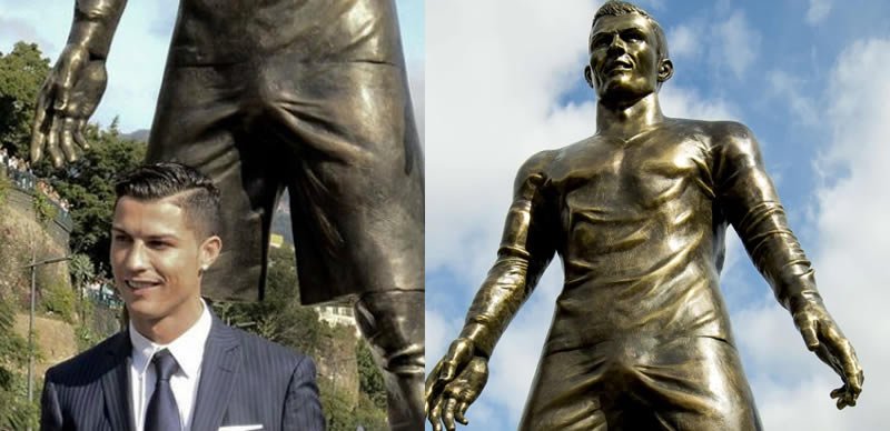 Ronaldo statue sparks controversy in India