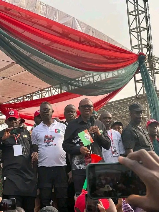 Photos From Peter Obi & LP Presidential Campaign Rally In Ekiti State