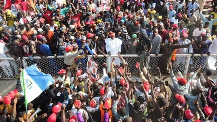 Kwankwaso Massive Rally In Kaduna