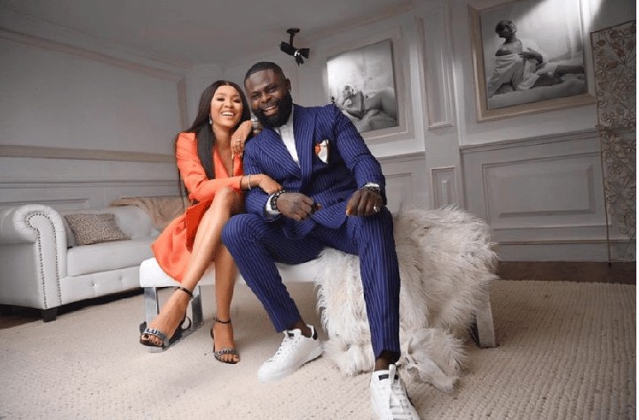 Yomi Casual's Wife, Grace Reacts To Claim Of Him Being 'Gay'