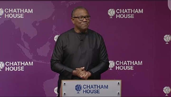 Peter Obi Speaking Live At Chatham House