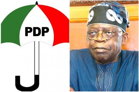 Narcotic Forfeiture: PDP Seeks Court Order To Declare Tinubu Ineligible For Election