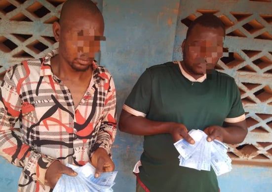 Police Arrest Two Suspects For Possessing And Selling Counterfeit N1000 Notes