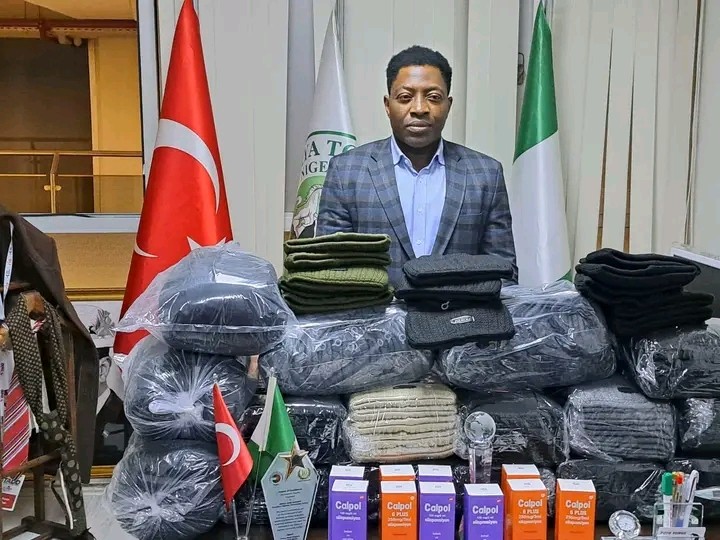 Nigerian Community Donates Relief Materials For Turkey Earthquake Victims