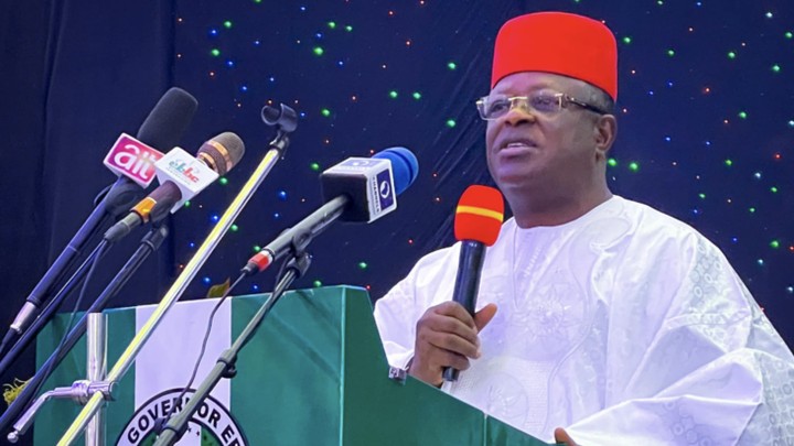 Governor Dave Umahi Wins Ebonyi South Senate Seat