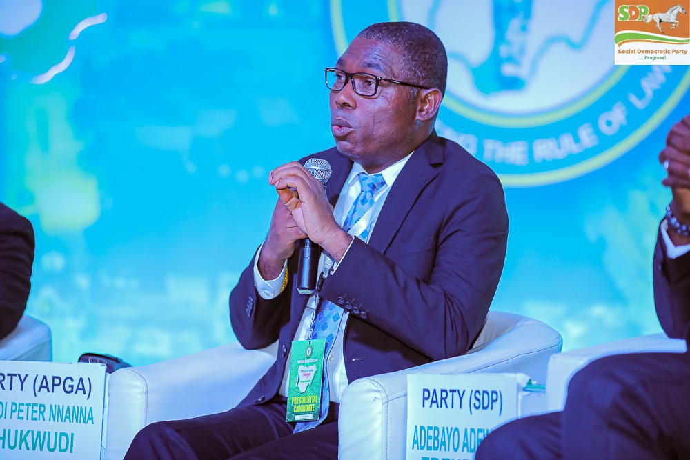 SDP's Prince Adewole speaks on security, Economy at NBA dialogue