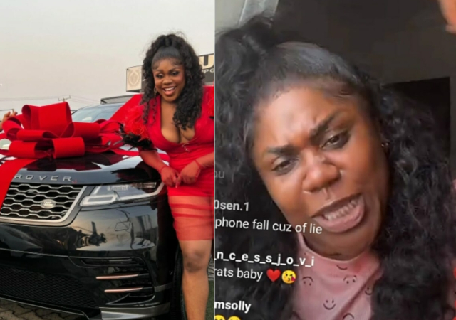 Ada Jesus blasts those saying that her newly acquired Range Rover Velar is from a man